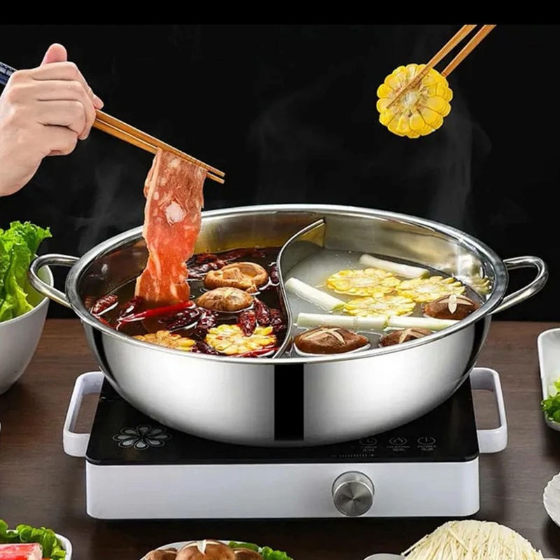 스테인리스 스틸 28cm 분리형 핫팟, 가스레인지용 이 - Home Cooking Gas 리뷰 및 가격