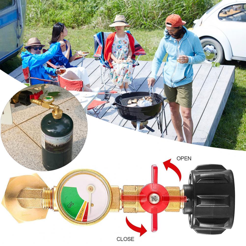 가스 탱크 커넥터 프로판 탱크 충전 액세서리 실외용 밸 - Home Cooking Gas 리뷰 및 가격